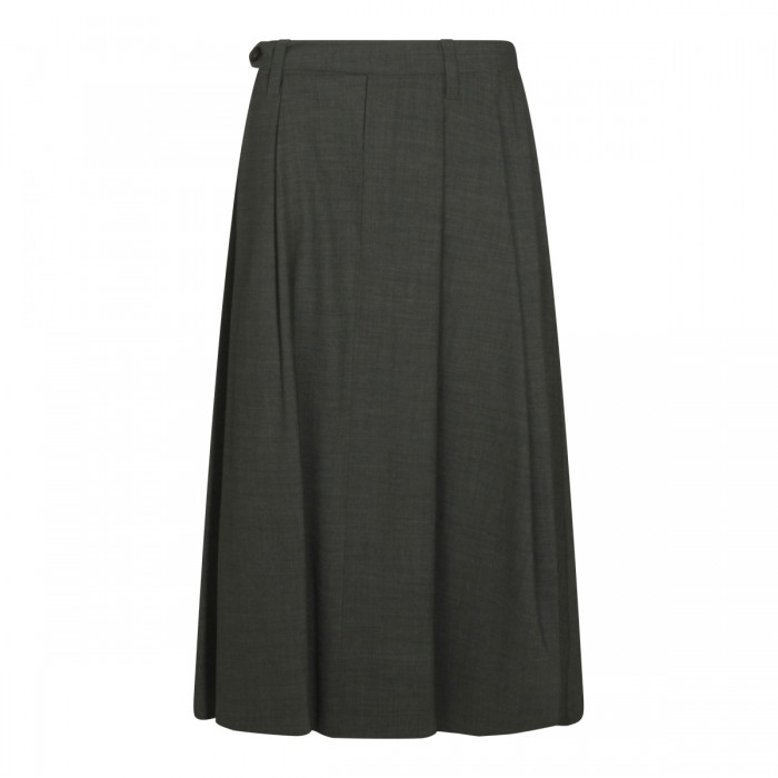 MID GREY VIRGIN WOOL LONG...