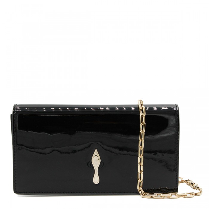 BLACK AND GOLD LEATHER...