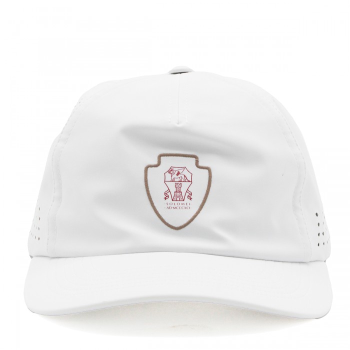 WHITE COTTON BASEBALL CAP
