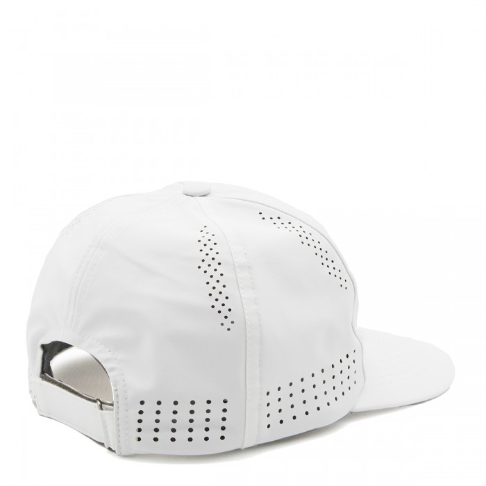 WHITE COTTON BASEBALL CAP 2
