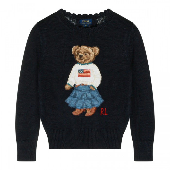 DARK NAVY COTTON KNITWEAR