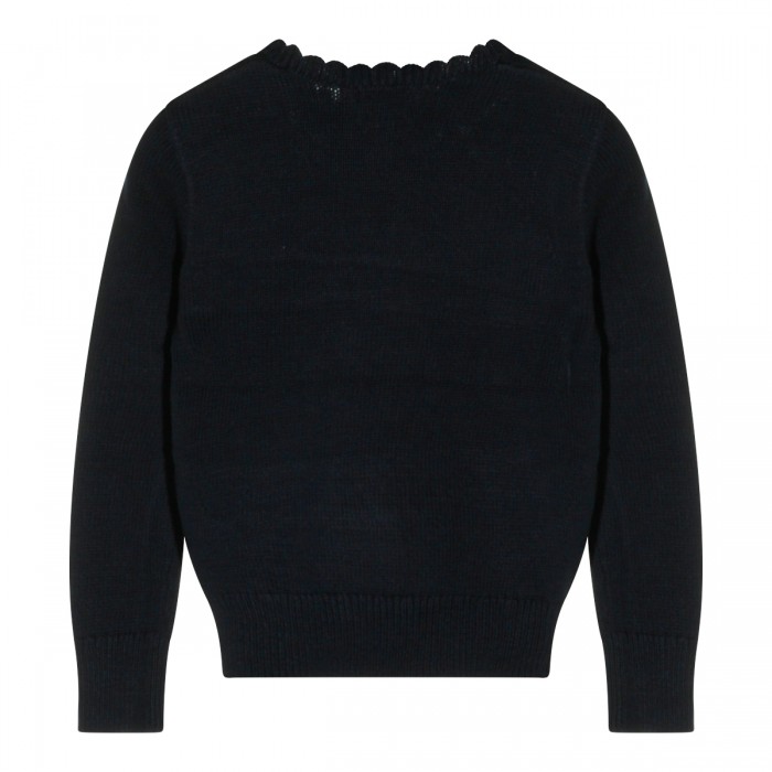 DARK NAVY COTTON KNITWEAR 2