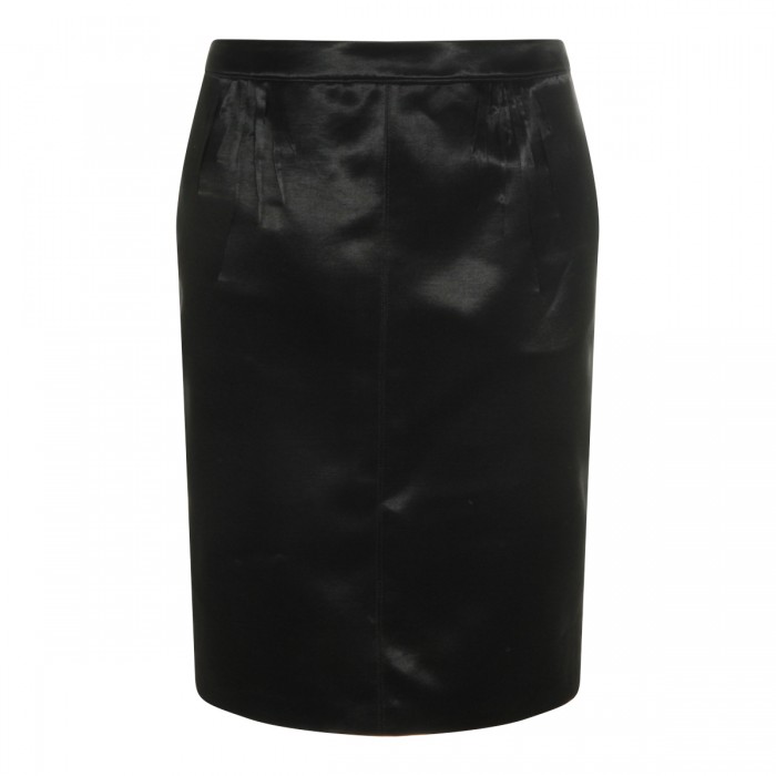 BLACK MINI SKIRT