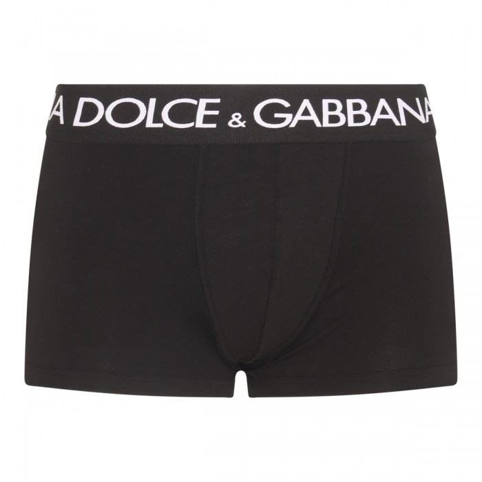 BLACK COTTON BOXERS 2