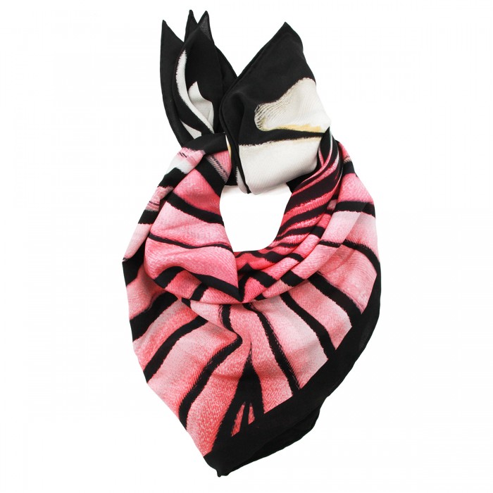 MULTICOLOR SILK SCARF