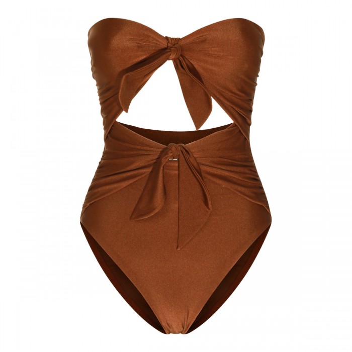 WALNUT ONE PIECE BEACHWEAR