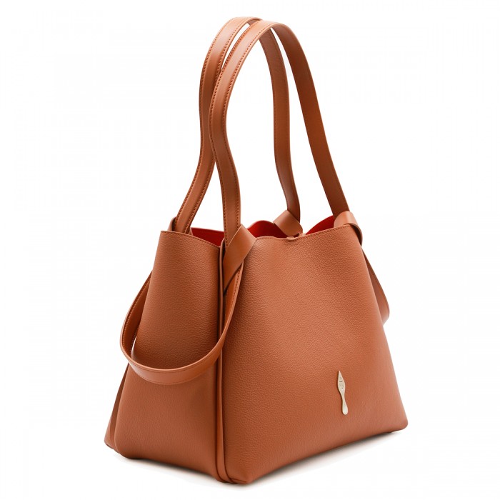 COGNAC LEATHER BETTINA TOTE... 2