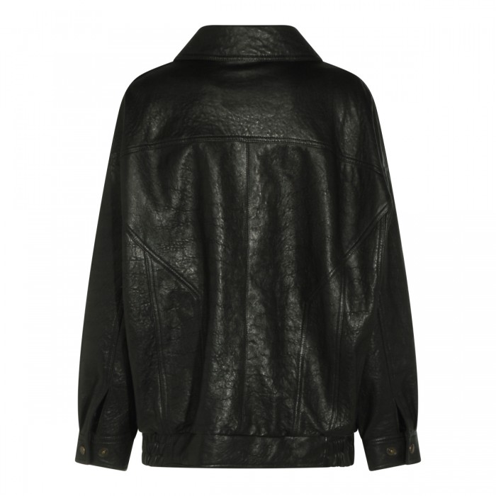 BLACK LEATHER JACKET 2