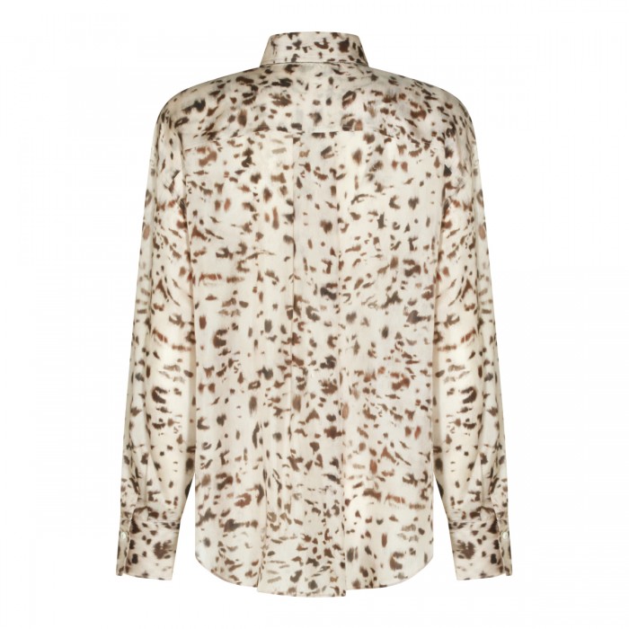 LINCE ANIMALIER SILK SHIRT 2