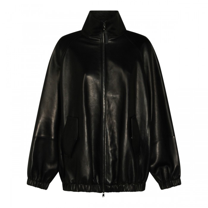 BLACK LEATHER JACKET