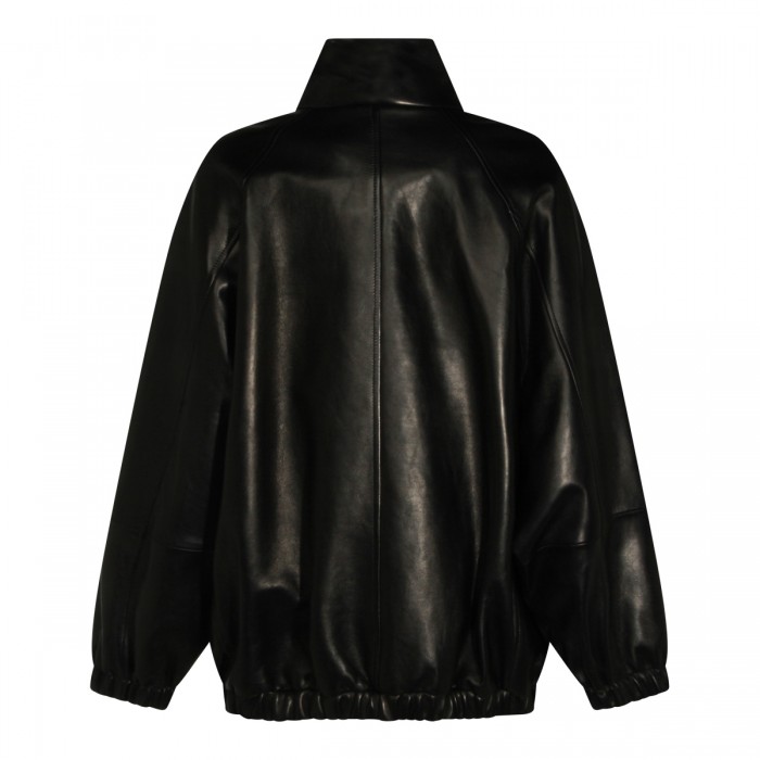 BLACK LEATHER JACKET 2