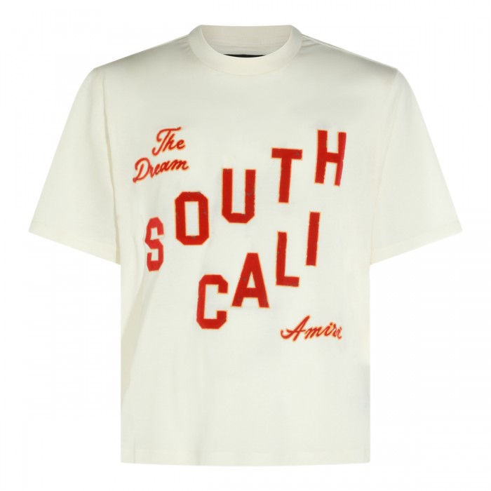 IVORY COTTON T-SHIRT