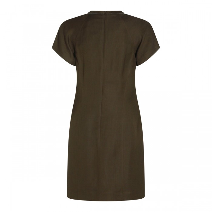 BROWN VISCOSE AND LINEN... 2