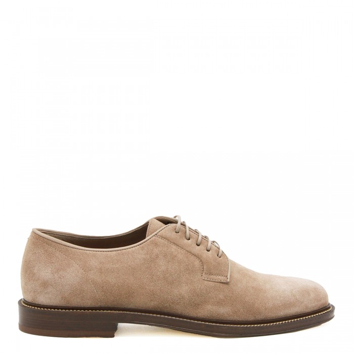 BEIGE SUEDE LOAFERS