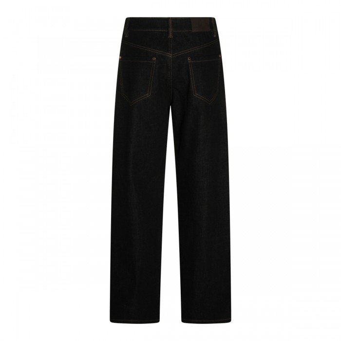 BLACK COTTON JEANS 2