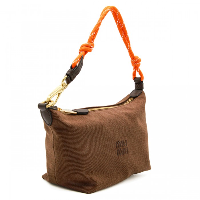 BROWN AND ORANGE COTTON... 2