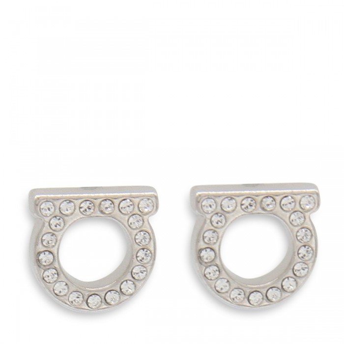 SILVER METAL EARRINGS