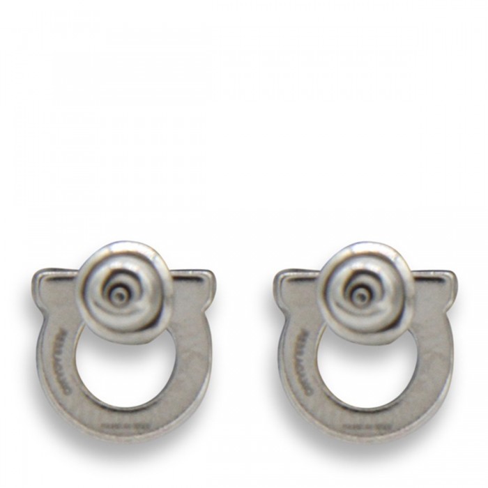 SILVER METAL EARRINGS 2