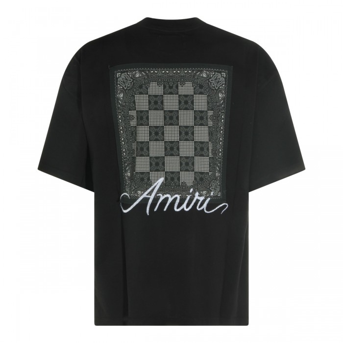 BLACK COTTON T-SHIRT 2