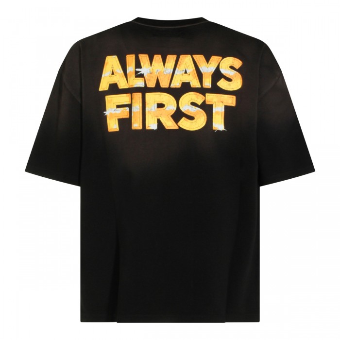 BLACK COTTON EAGLE T-SHIRT 2