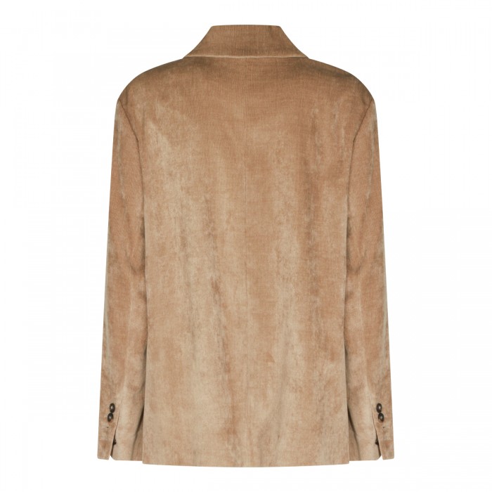 BEIGE VISCOSE BLAZER 2