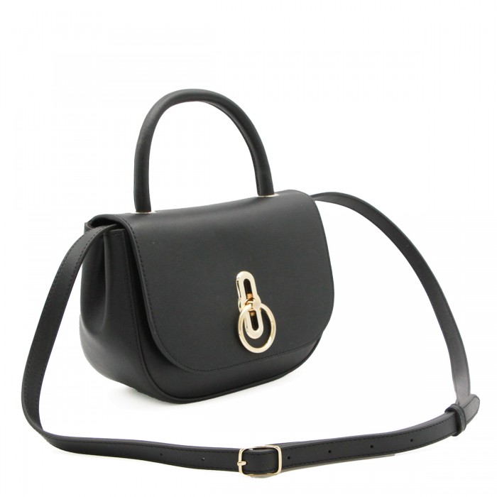 BLACK LEATHER AMBERLY SMALL... 2