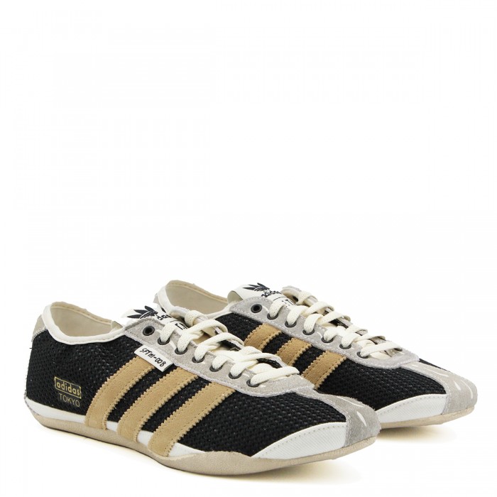 BEIGE AND BLACK TOKYO SNEAKERS 2