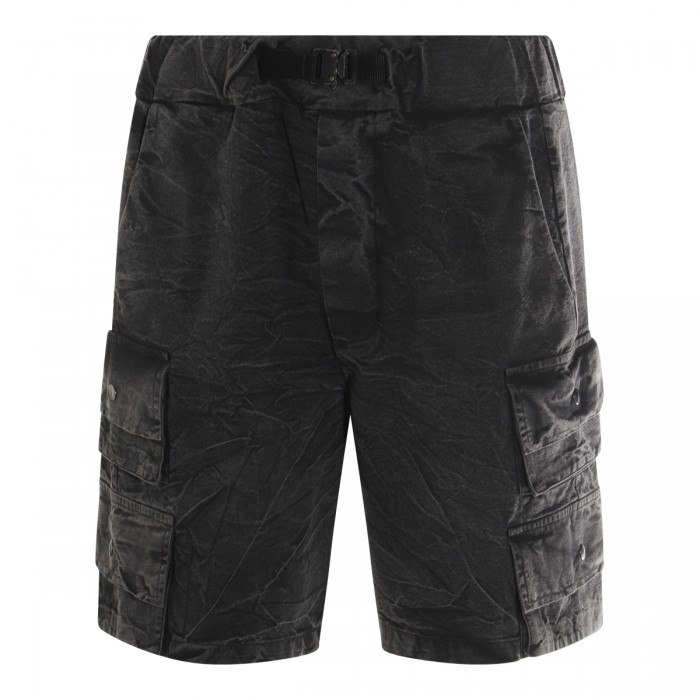 BLACK COTTON SHORTS 2