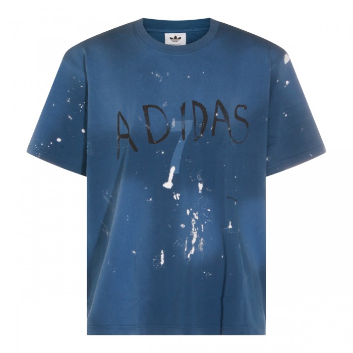 BLUE COTTON T-SHIRT
