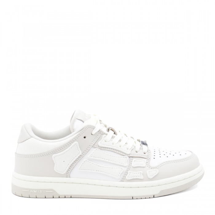 WHITE SKEL SNEAKERS