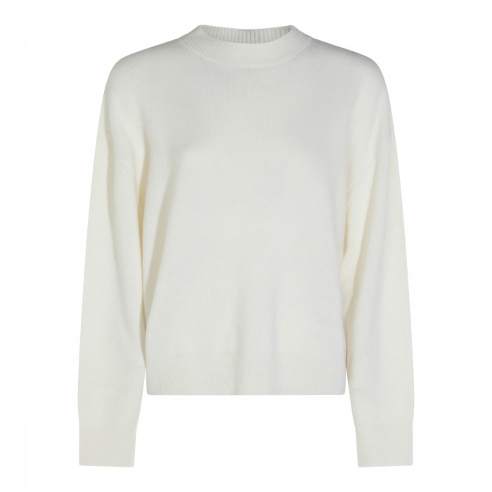CREAM WOOL LEE KNITWEAR