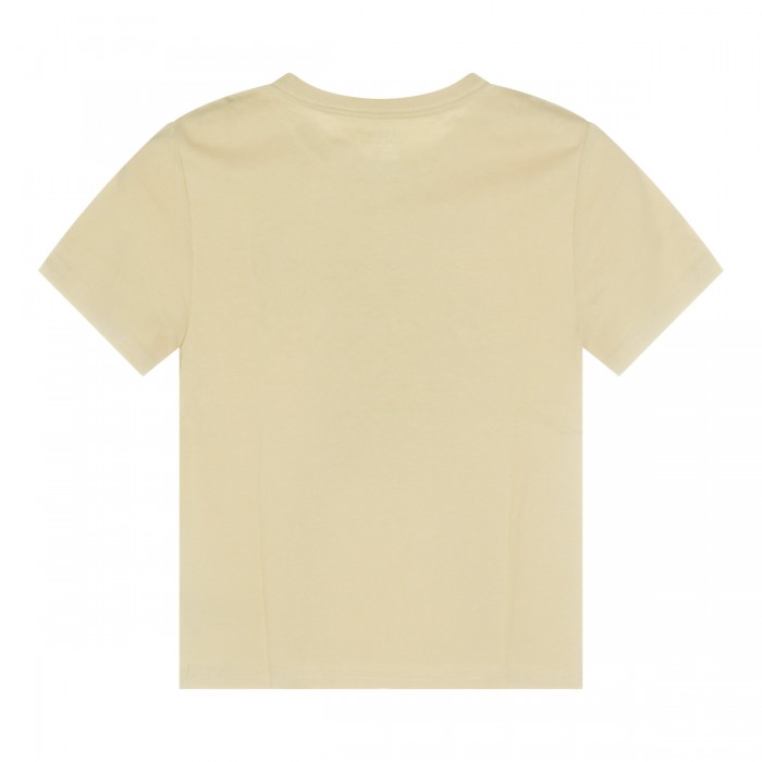 CREAM COTTON T-SHIRT 2