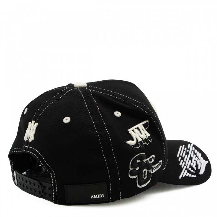 BLACK SPORTY BASEBALL CAP 2