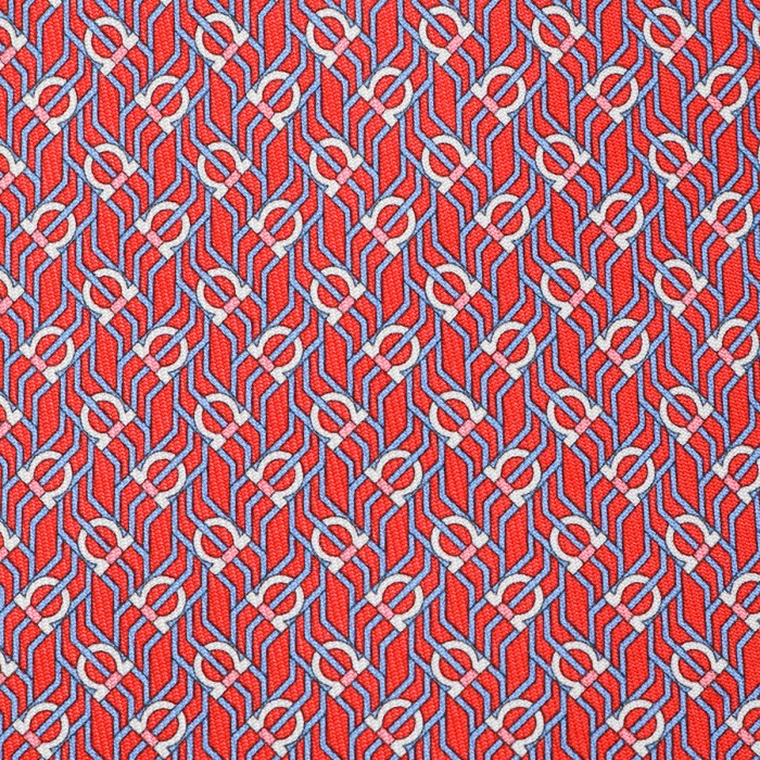 RED SILK TIE 2