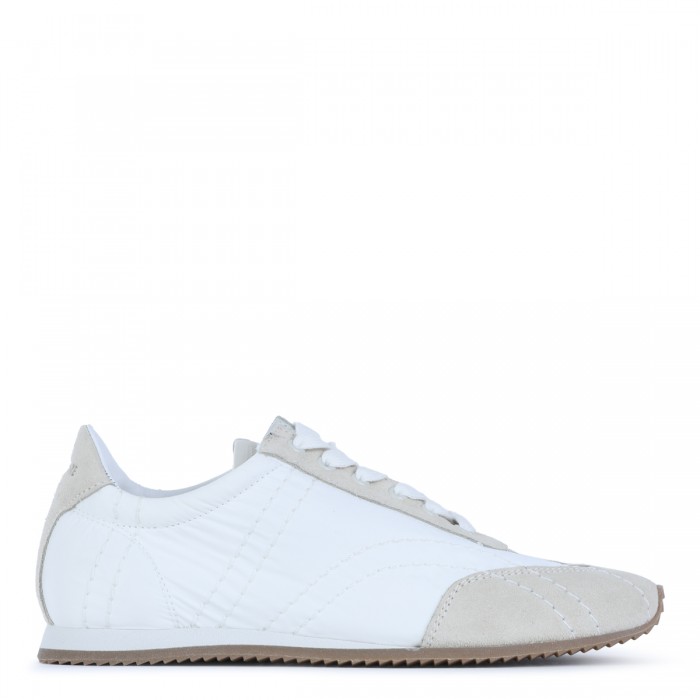 WHITE FLEX SNEAKERS