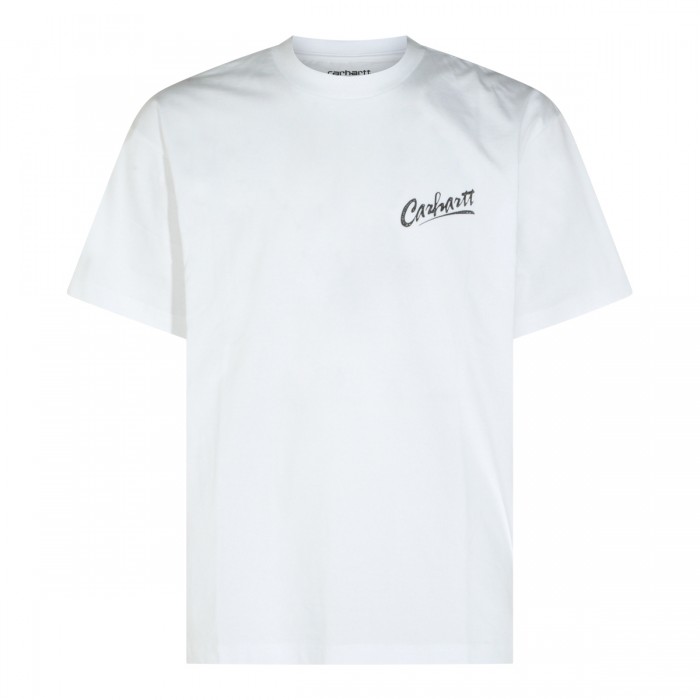 WHITE COTTON T-SHIRT