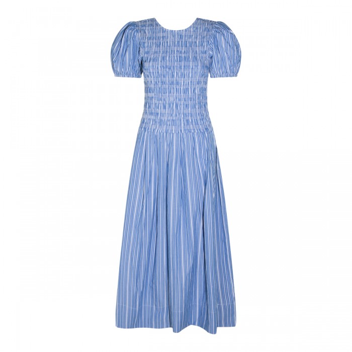 BLUE COTTON DRESS