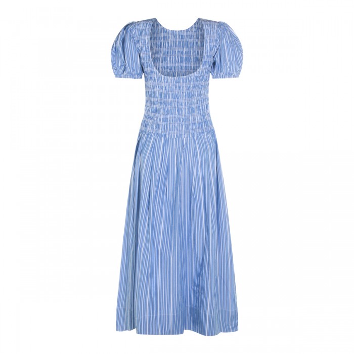 BLUE COTTON DRESS 2