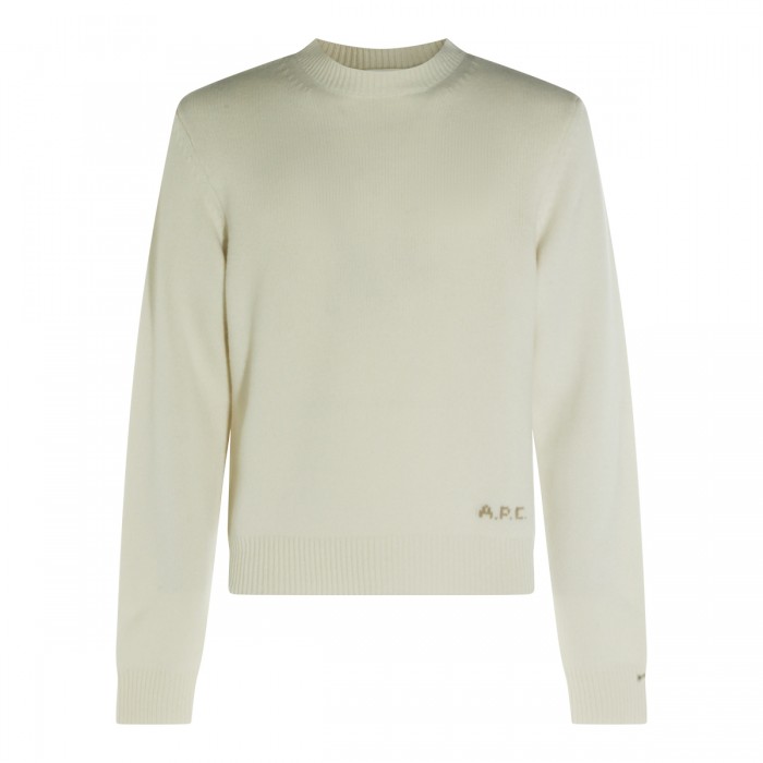 ECRU WOOL KNITWEAR