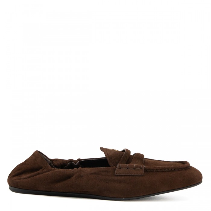 DARK BROWN LEATHER LOAFERS
