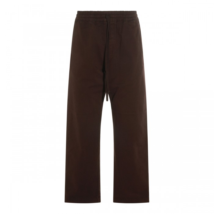 BROWN COTTON FLOYDE PANT