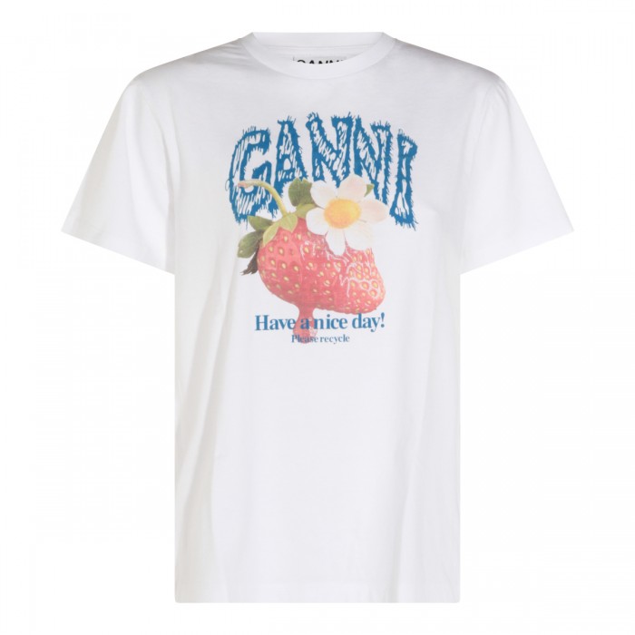 BRIGHT WHITE COTTON T-SHIRT