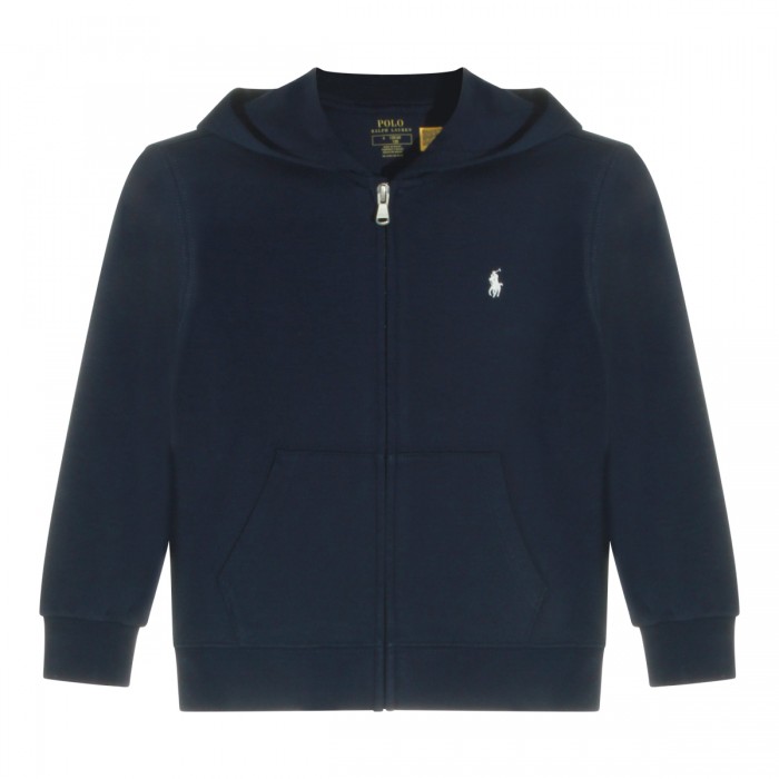 NEWPORT NAVY COTTON SWEATSHIRT