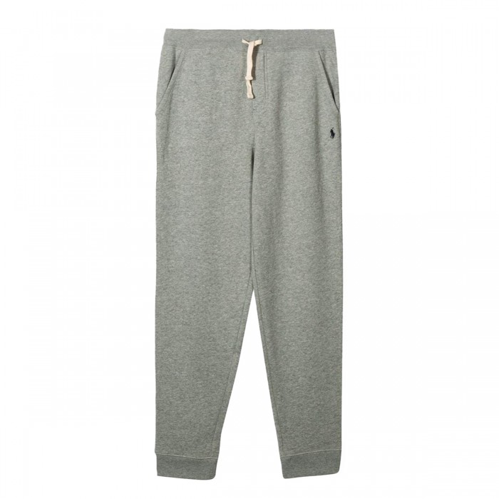 GREY COTTON TRACK PANTS