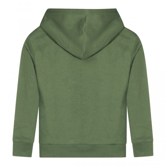 GREEN COTTON SWEATSHIRT 2