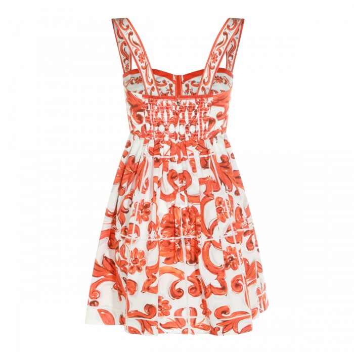 WHITE AND ORANGE COTTON... 2