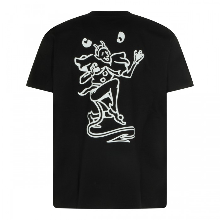 BLACK COTTON T-SHIRT 2