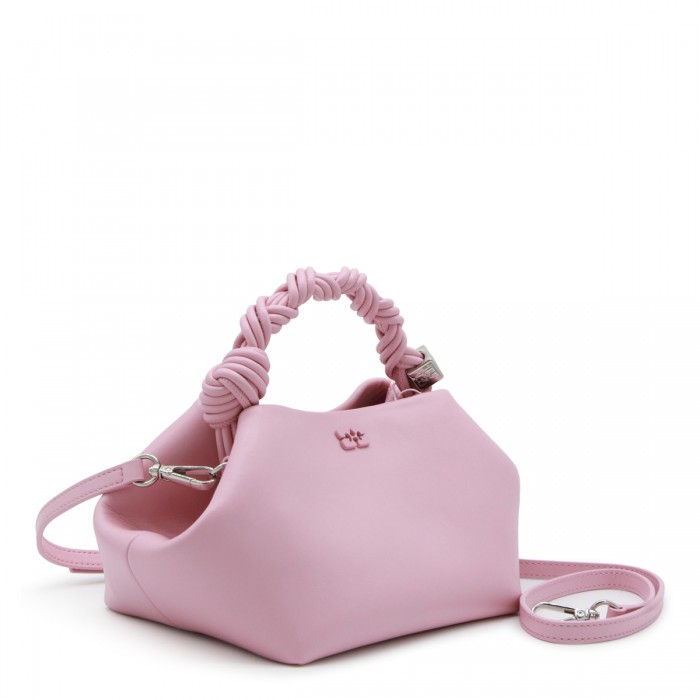 PINK LEATHER MINI BOU TOP... 2