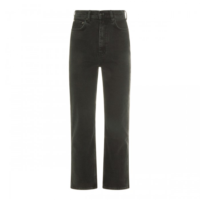 BLACK DENIM JANE JEANS