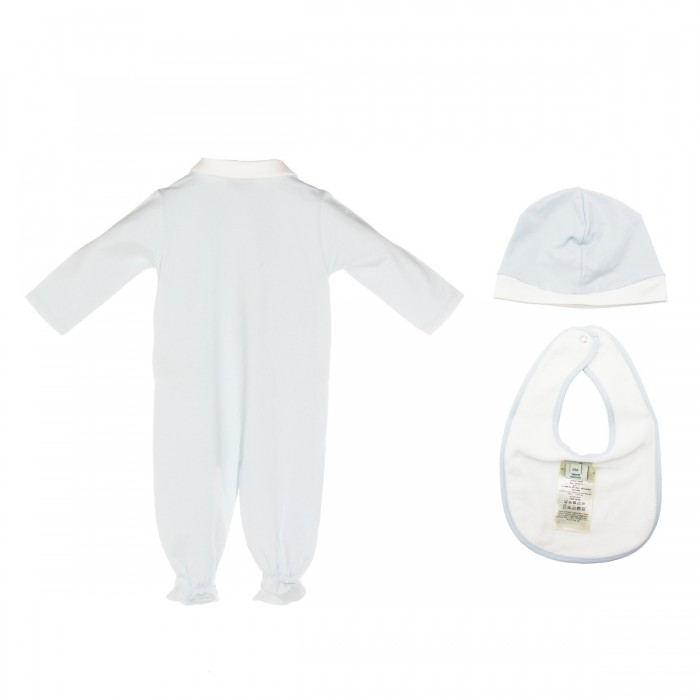 LIGHT BLUE COTTON NURSERY SET 2